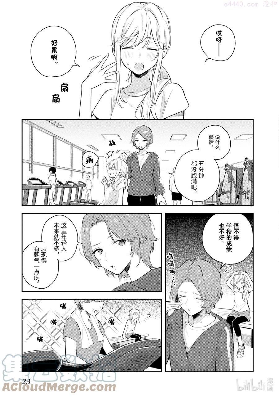 安达与岛村漫画,7 岛村 去健身5图