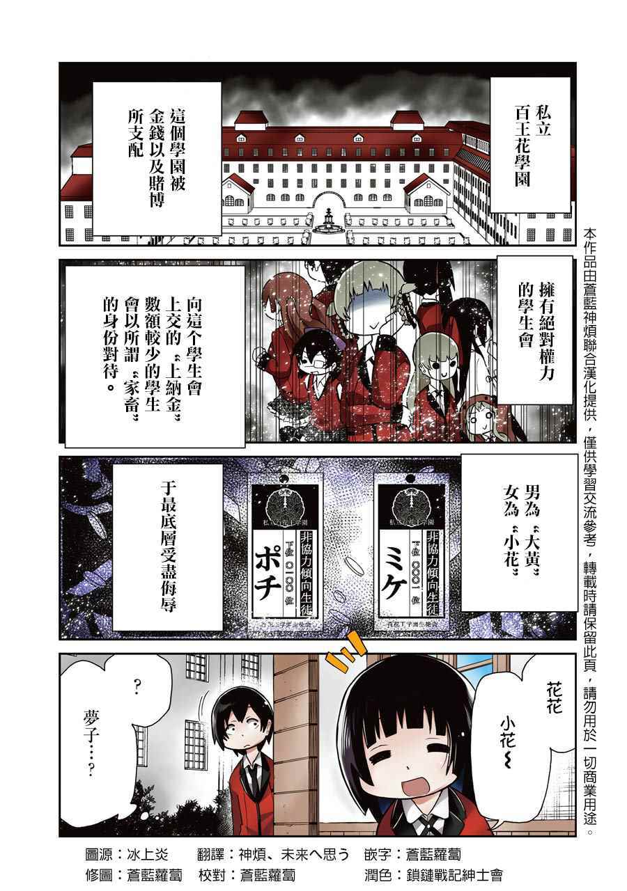 狂赌之渊漫画,外传四格2图
