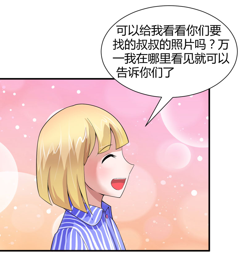 总裁的替嫁新娘漫画下拉式免费观看漫画,第101章：帮帅叔叔找人1图