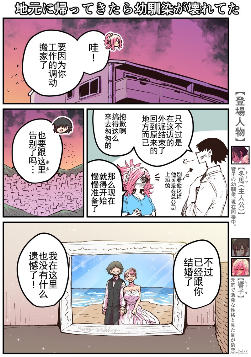 重回故乡发现青梅竹马坏掉了漫画,第30话1图